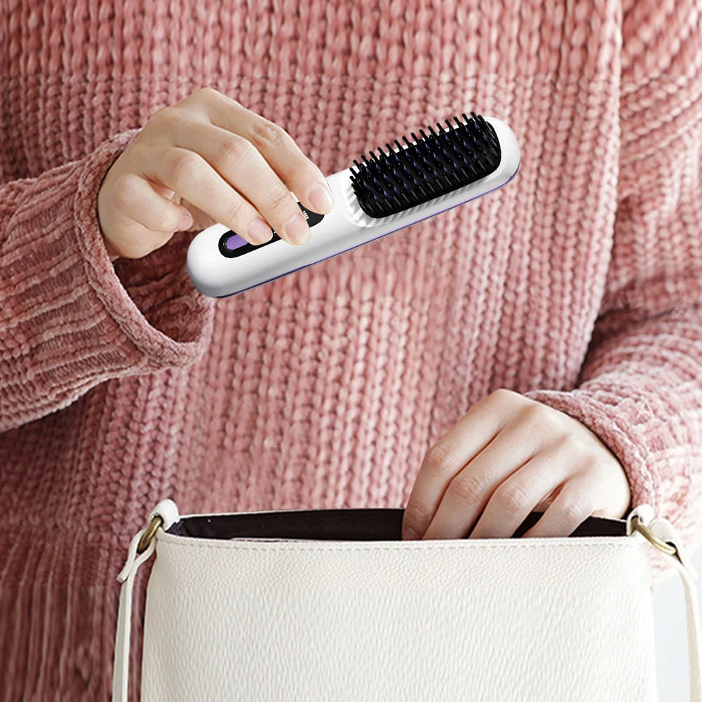 Cordless Hair Straightening Brush